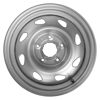 CCI® - 8-Slot Silver 15x7 Steel Factory Wheel - Remanufactured