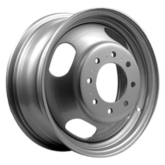 CCI® - 4-Slot Silver 16x6.5 Steel Factory Wheel - Replica