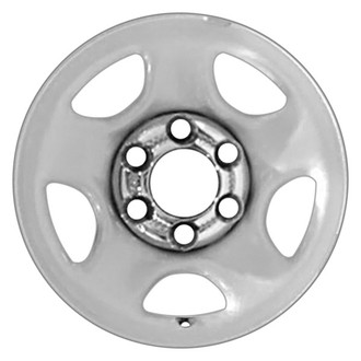 CCI® - 5-Spoke Silver 16x6.5 Steel Factory Wheel - Remanufactured