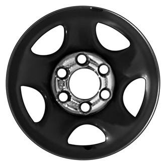 CCI® - 5-Spoke Black 16x6.5 Steel Factory Wheel - Remanufactured