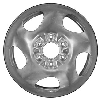CCI® - 5 Spiral-Spoke Silver 16x7 Steel Factory Wheel - Remanufactured