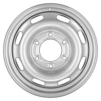 CCI® - 8-Slot Silver 15x6 Steel Factory Wheel - Remanufactured