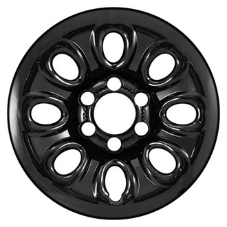CCI® - 8-Slot Black 17x7.5 Steel Factory Wheel - Remanufactured