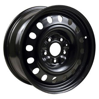 CCI® - 16-Hole Black 16x6.5 Steel Factory Wheel - Replica
