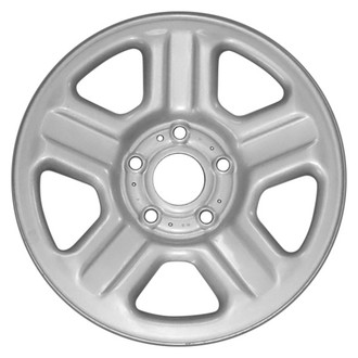 CCI® - 5-Spoke Silver 16x7 Steel Factory Wheel - Remanufactured