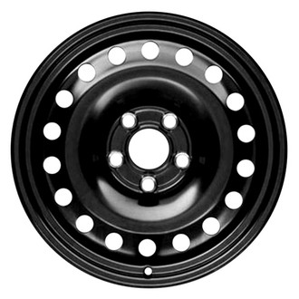 CCI® - 18-Hole Black 17x7 Steel Factory Wheel - Remanufactured