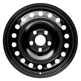 CCI® - 18-Hole Black 17x7 Steel Factory Wheel - Replica