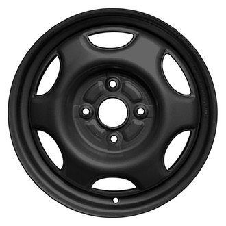 6 I-Spoke Black 14x5.5 Steel Factory Wheel - Remanufactured