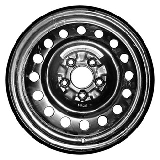 CCI® - 16-Hole Black 16x4 Steel Factory Wheel - Remanufactured