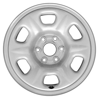 CCI® - 6-Slot Silver 15x6 Steel Factory Wheel - Remanufactured