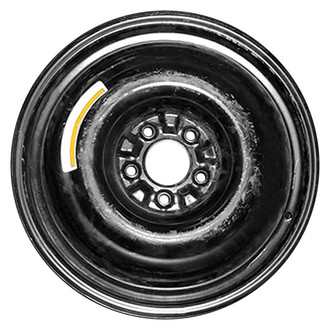 CCI® - Black 17x4 Steel Factory Wheel - Remanufactured