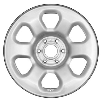 CCI® - 6-Slot Silver 18x8 Steel Factory Wheel - Remanufactured