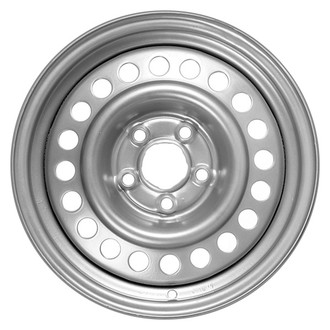 CCI® - 20-Hole Silver 16x6.5 Steel Factory Wheel - Replica