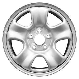 CCI® - 5-Spoke Silver 16x6.5 Steel Factory Wheel - Remanufactured
