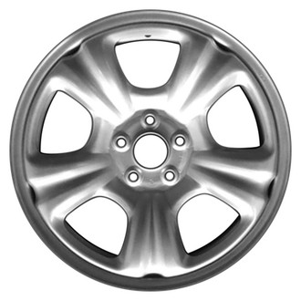 CCI® - 5-Slot Silver 16x6.5 Steel Factory Wheel - Remanufactured