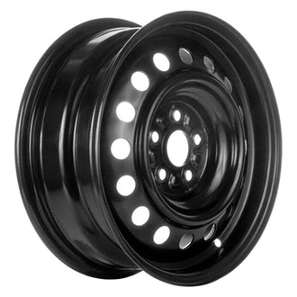 CCI® - 16-Hole Black 15x6 Steel Factory Wheel - Remanufactured