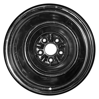 CCI® - Black 17x4 Steel Factory Wheel - Remanufactured