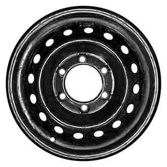 CCI® - 16-Hole Black 15x7 Steel Factory Wheel - Remanufactured