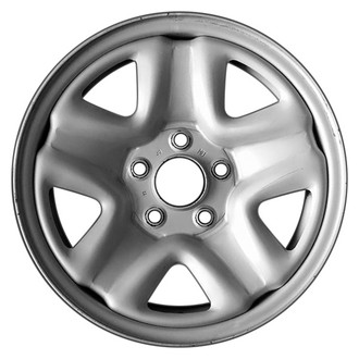 CCI® - 5-Spoke Silver 15x6 Steel Factory Wheel - Remanufactured