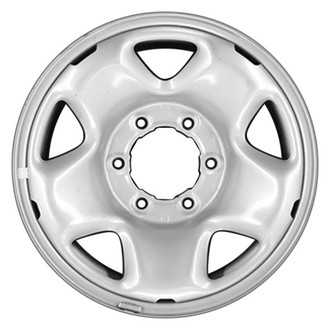 CCI® - 5-Slot Silver 16x7 Steel Factory Wheel - Remanufactured