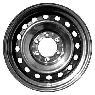 CCI® - 16-Hole Black 17x7.5 Steel Factory Wheel - Remanufactured