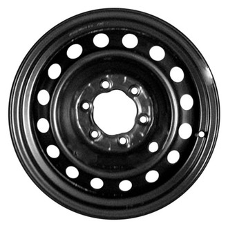 CCI® - 16-Hole Black 17x7 Steel Factory Wheel - Remanufactured