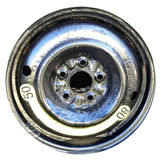 CCI® - Black 16x4 Steel Factory Wheel - Remanufactured