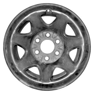 CCI® - 7-Slot Black 17x8 Steel Factory Wheel - Remanufactured