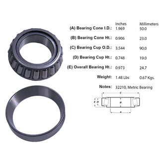 Centric® - C-Tek™ Wheel Bearing