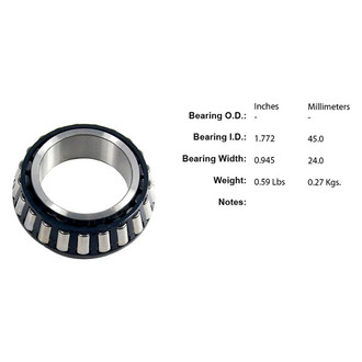Centric® - C-Tek™ Front Driver Side Inner standard Wheel Bearing