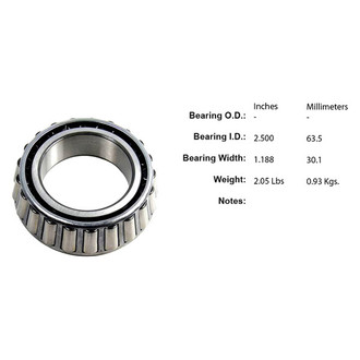 Centric® - C-Tek™ Rear Driver Side Inner standard Wheel Bearing