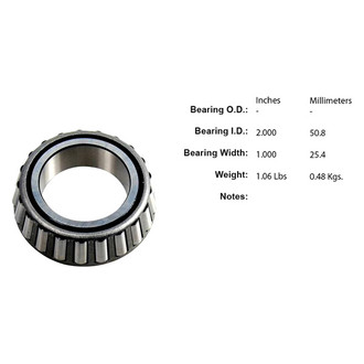 Centric® - C-Tek™ Rear Driver Side Outer standard Wheel Bearing