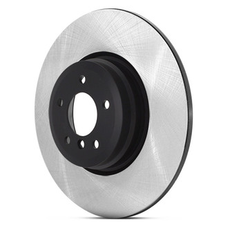 Centric® - Premium Plain Solid Rear Brake Rotor