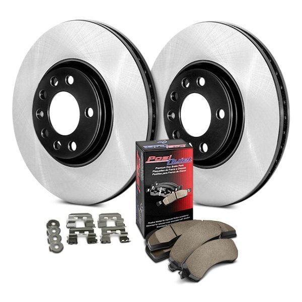 Centric® - Preferred Plain Front and Rear Brake Kit