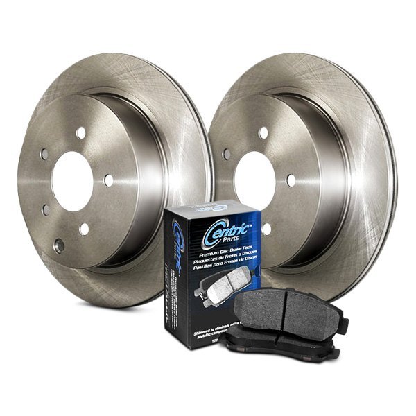 Centric® - Select Plain Front and Rear Brake Kit