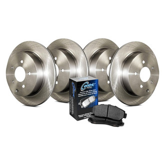 Centric® - Select Plain Front and Rear Brake Kit