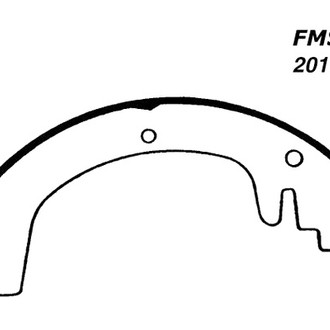 Centric® - Premium Drum Brake Shoes