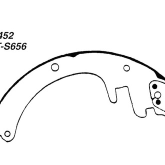 Centric® - Premium Drum Brake Shoes