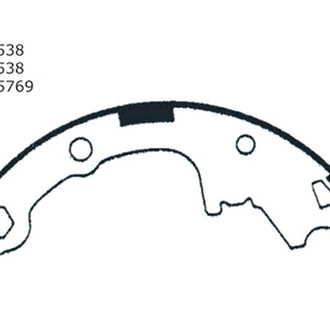 Centric® - Premium Drum Brake Shoes