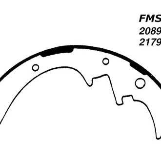 Centric® - Premium Drum Brake Shoes