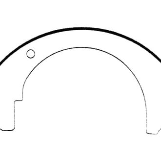 Centric® - Premium Parking Brake Shoes