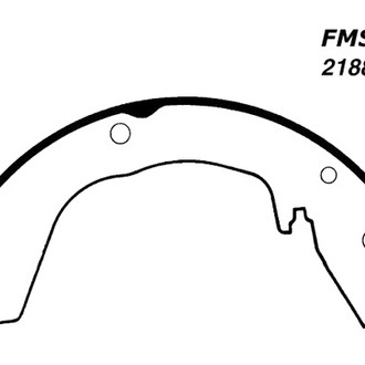 Centric® - Premium Rear Parking Brake Shoes