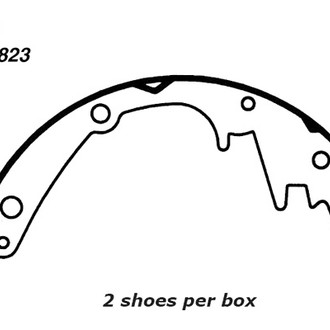 Centric® - Premium Parking Brake Shoes