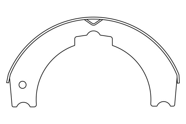 Centric® - Parking Brake Shoes