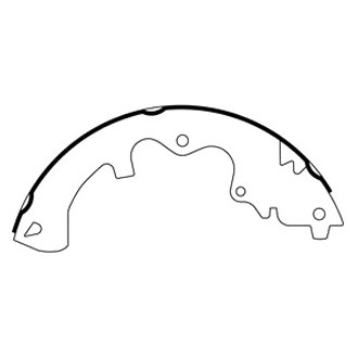 Centric® - Premium Drum Brake Shoes