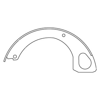 Centric® - Premium Parking Brake Shoes