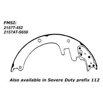 Centric® - Heavy Duty Brake Shoes