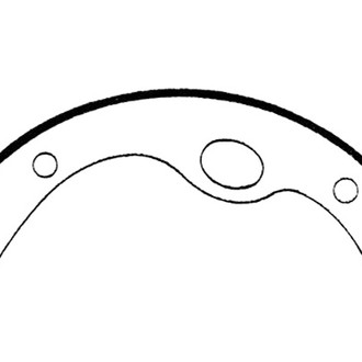 Centric® - Heavy Duty Drum Brake Shoes