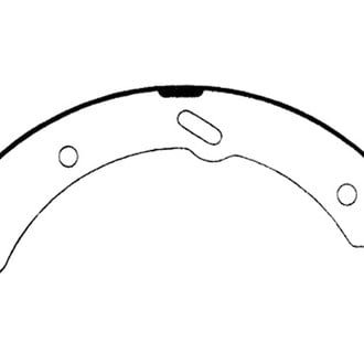 Centric® - Heavy Duty Front Drum Brake Shoes