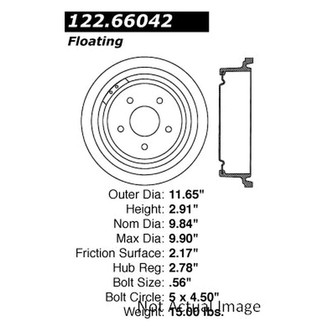 Centric® - Premium Brake Drum
